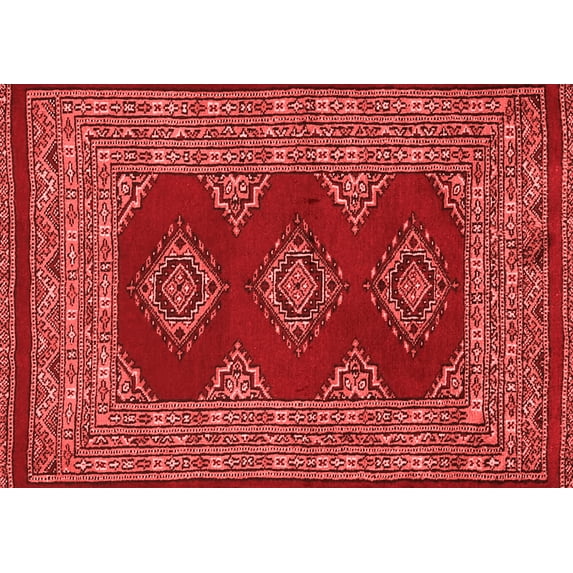 Ahgly Company Indoor Rectangle Persian Red Traditional Area Rugs, 2' x 4'