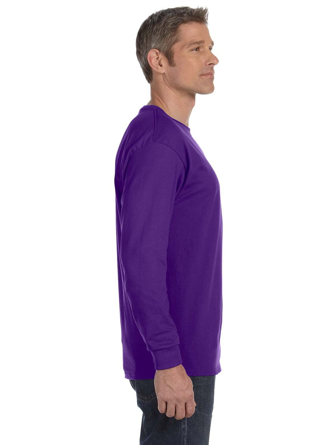 Gildan Men's Heavy Cotton 5.3 oz. Long-Sleeve T-Shirt, Preshrunk