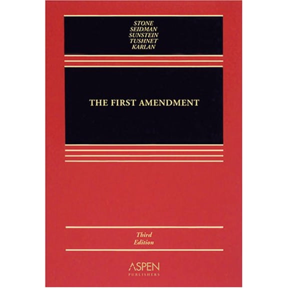 Pre-Owned The First Amendment [With Access Code] (Hardcover) 0735569290 9780735569294