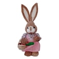 thumbnail image 2 of Decoraciones de Pascua, adornos de Pascua, regalos de Pascua, conejito de Pascua tejido en paja, figura decorativa para celebrar las fiestas. Conejito de Pascua., 2 of 5
