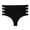 Black, variant on High Rise Women's Tummy Control No Show Underwear/Panties Briefs