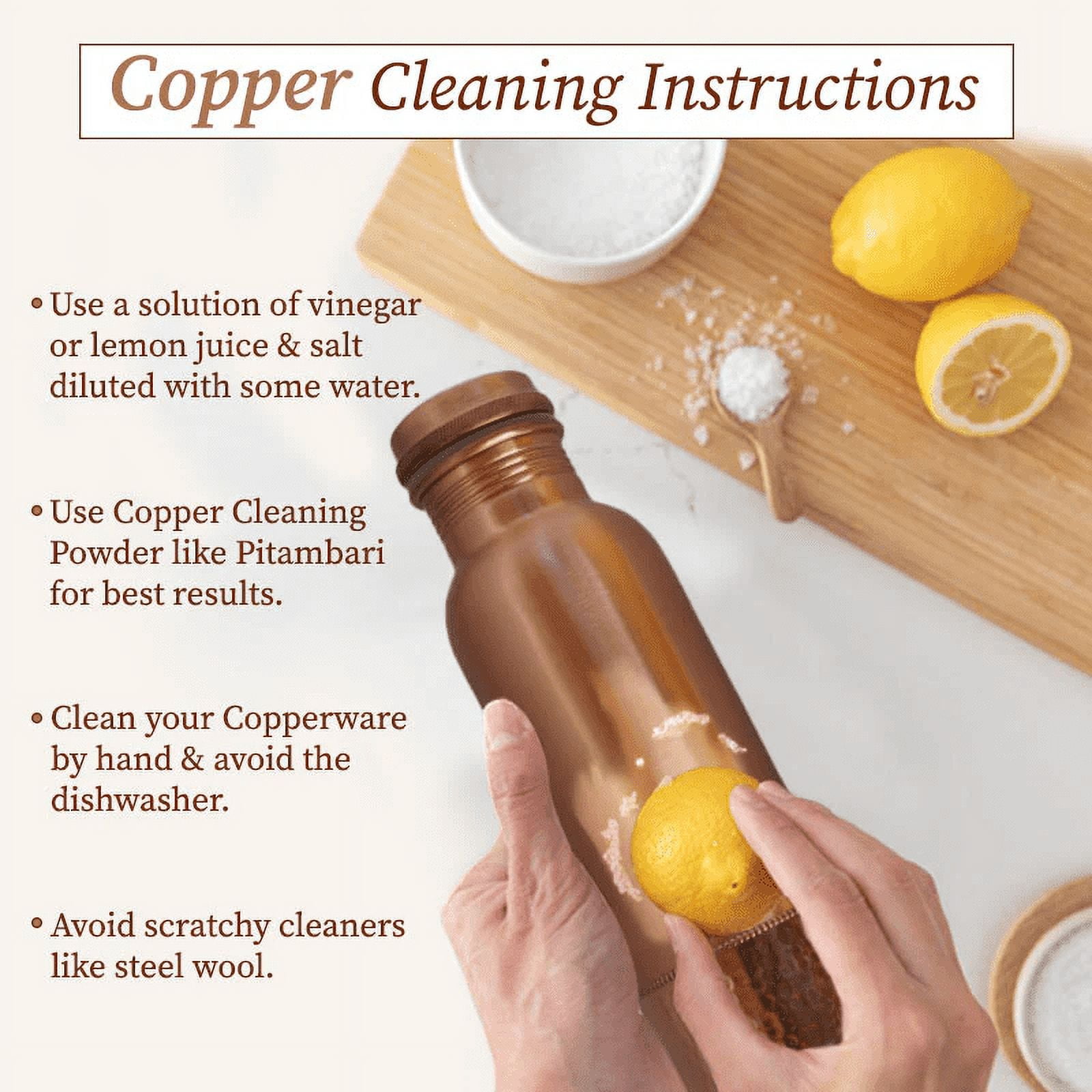 Set of 2 Hammered Pure Copper Water Bottle 950 ML With Dupion Carry Bag Ayurveda Health Benefits