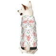 thumbnail image 1 of Bingfone Hello Rabbit Print Dog Clothes Hoodie, Pet Winter Coat,Puppy Sweatshirts for Small Dogs Boy Girl,Suitable for All Breeds-Small, 1 of 7