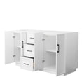 thumbnail image 3 of Wyndham Collection WCH747460DWBCXSXXMXX Elan Tk 60" Double Free Standing Vanity Cabinet, 3 of 7