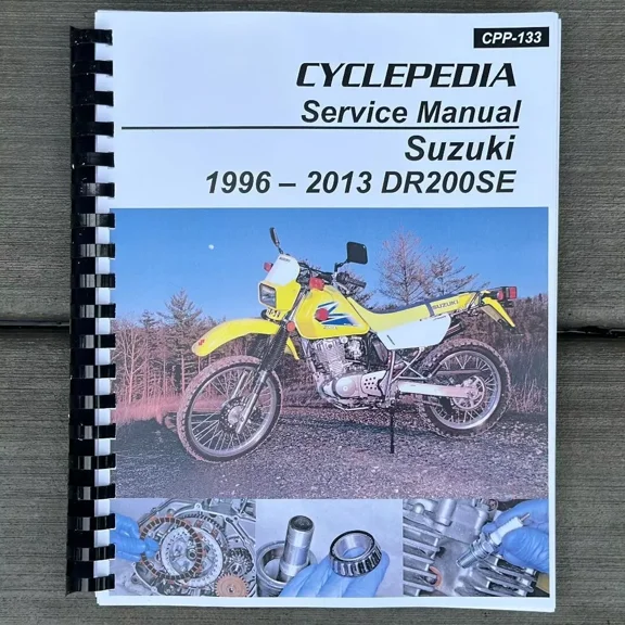 1996-2013 Suzuki DR200SE DR200 DR 200 Dual Sport SERVICE & REPAIR MANUAL