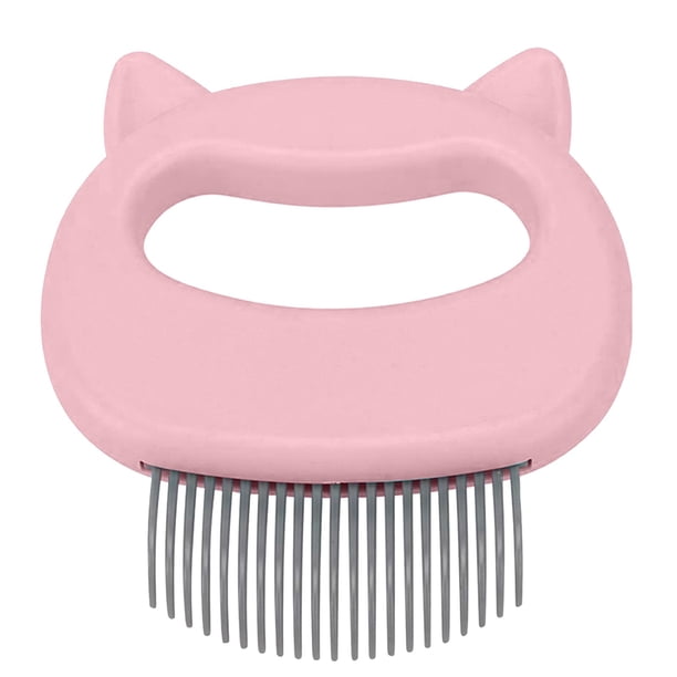 Peine de masaje para gatos y perros Cepillo de limpieza para eliminar el pelo Cepillo de limpieza para eliminar el pelo con tres colores opcionales