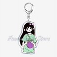 thumbnail image 1 of Llavero Omori de juego Popular, accesorio para bolso, colgante soleado, llaveros, joyería, regalos para estudiantes, 1 of 4