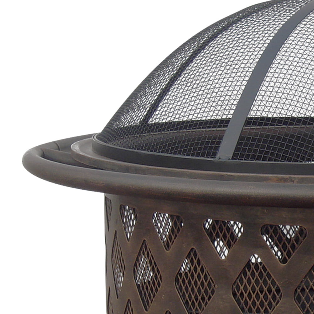 Endless Summer 36 Deep Bowl Wood Burning Fire Pit Com
