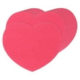 thumbnail image 1 of Uxcell 100 Pcs Recortes en Forma de Corazón 3 x 2.5" Tarjetas de Papel en Forma de Corazón para Manualidades del Día de San Valentín Rojo Rosa, 1 of 6