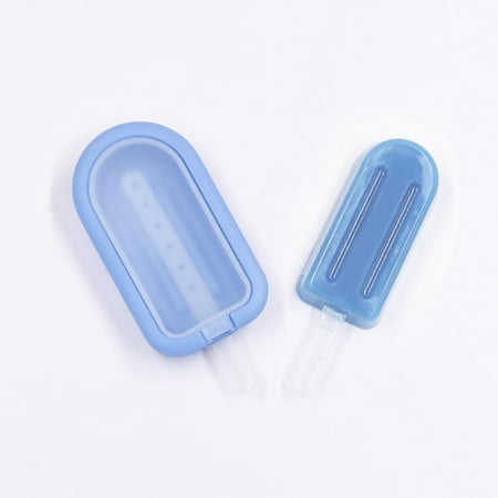 

Wmhsylg Ice Cube Mold Reusable Silicone Ice Lolly Moulds with Sticks Food Grade Dishwasher Perfect for DIY Cakesicles Cake and Soothing Teethers Blue