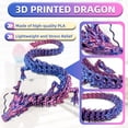 thumbnail image 4 of 3D Printed Dragon, Cool Colorful 3D Printer Articulated Dragon Toy for Kids, 23.5 inch 3D Printed Easter Dragon ADHD Fidget Toys , Home Office Figurine Decor, 4 of 10