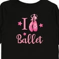 thumbnail image 4 of Inktastic I Love Ballet Girls Long Sleeve Toddler T-Shirt, 4 of 5