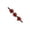 C, variant on huayou Red Poinsettia Velvet Ribbon Cross Floral Swag, Artificial Poinsettia Pine Frosted Berry Cross Hanging Decor for Front Door Window Cabinet Entryway Farmhouse Holiday Decoration