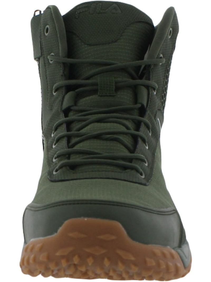 FILA EVERPOINT Green and Black Hiking Boots Fila | Shoes | Fila Everpoint Hm0557301 Mens Green Synthetic  main image 4