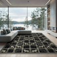 thumbnail image 2 of ODIKA 6'x9' Washable Area Rug Non-Slip, Easy Care, Cow Print Splotch Motif Rectangular Covering Artwork Pick Farm for Family Room, Living Room, Master Bedroom, 2 of 7