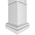 thumbnail image 5 of Ekena Millwork 10"W x 8'H Craftsman Classic Square Non-Tapered Kinsman Fretwork Column w/ Tuscan Capital & Tuscan Base, 5 of 8