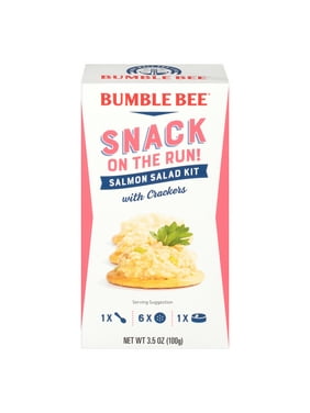 Walmart Ad Grocery Rollbacks July 2023 80 Bumble Bee Snack On The Run Salmon Salad with Crackers Kit, 3.5 oz