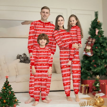 

Lovebay Baby Family Jammies Matching Holiday Christmas Cotton Pajamas