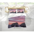 thumbnail image 2 of 3D Sunset Sky Sea Rock Funda nórdica Set Ropa de cama Set Funda nórdica Fundas de almohada 141, 2 of 3