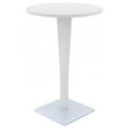 thumbnail image 1 of Siesta ISP886-WH Table de Hauteur de Barre Ronde Supérieure de 27.5 Po Riva Werzalit&44; Blanc, 1 of 1