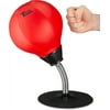Stress Buster Desktop Punching Ball - Heavy Duty Stress Relief - Suctions to Your Desk by Tech Tools (Red)
