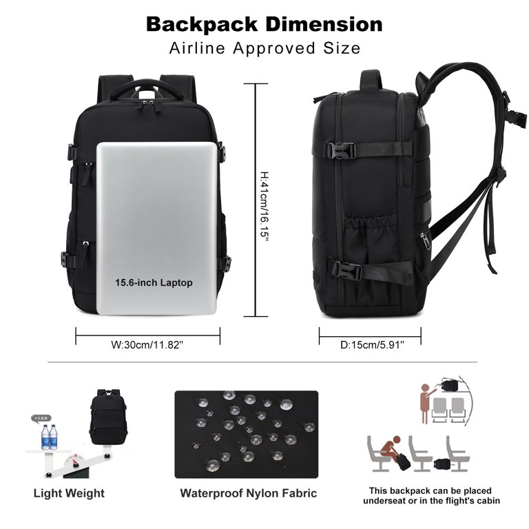 17 inch laptop backpack dimensions Matein Expandable College Bookbag Travel inch laptop Laptop Bag 17.3 Inch Laptop