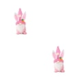 thumbnail image 3 of Decoraciones de Pascua Yuarrent muñecas de conejito para el hogar suministros de fiesta de primavera, 3 of 6