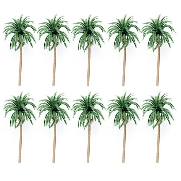Enhance Your Landscape with Skindy's 10Pcs Mini Artificial Coconut Palm