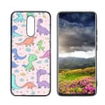 thumbnail image 1 of Compatible with Harmony 3 Phone Case, Cute-Dinosaur-T-Rex-Dino50 Case Men Women, Flexible Silicone Shockproof Case for Harmony 3, 1 of 1