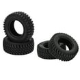 thumbnail image 2 of RC Wheels, RC Front And Rear Tires 4pcs Black Long Service Life  For MN86 1/12 RC Crawlers Upgrade Parts, 2 of 8