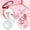 B, variant on Bagmrteho Portable Vanity Desk Makeup Vanity Table Set with Lights And tooth Vanity Stools for Bathroom Makeup Vanity Set with tooth Speaker Rectangle Wall Decorative Make up Lighted