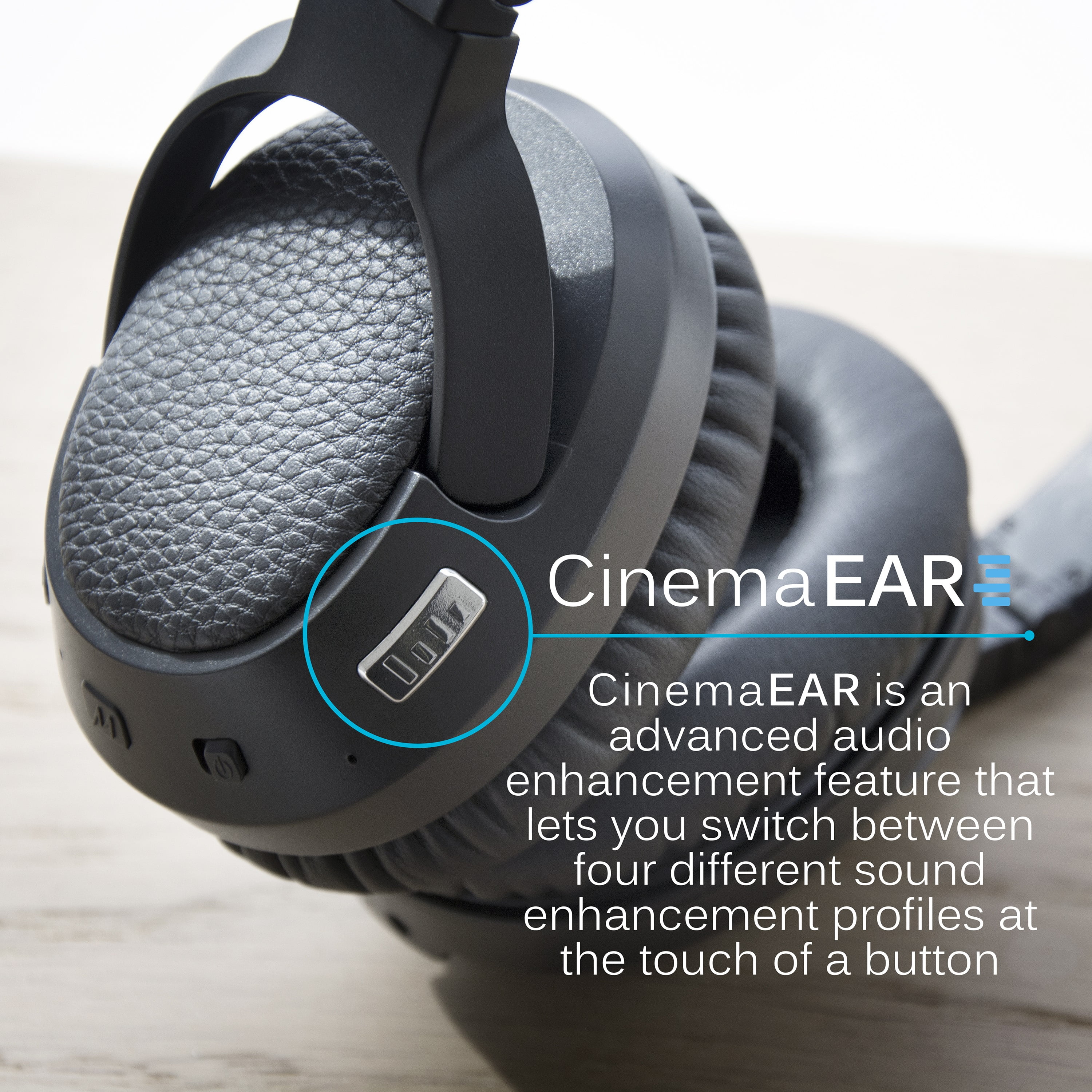MEE audio Matrix Cinema Bluetooth Wireless Headphones with aptX Low Latency & CinemaEAR Audio Boost
