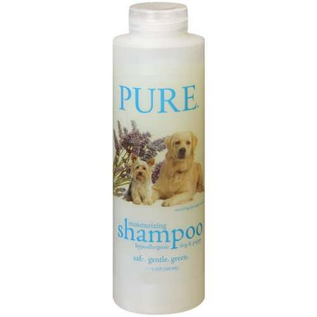 Pure: Moisturizing Hypoallergenic Soothing Lavender Scent Dog & Puppy Shampoo, 18 fl oz