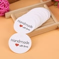 thumbnail image 3 of 100 piezas de etiquetas colgantes blancas hechas a mano para regalos de boda, etiquetas para postres, etiquetas para precios de joyería n.º 4, 3 of 7