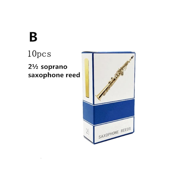 Lerpwige Premium Tenor Saxophone Sax Reeds Strength 2.5 Instrument,10 Pcs/set