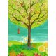 thumbnail image 1 of Pintura de diamante (DE1719) 5D Diamante de imitación cuadrado DIY Árbol de temporada (LG710) 50x70cm Hugtrwg Para estrenar, 1 of 1