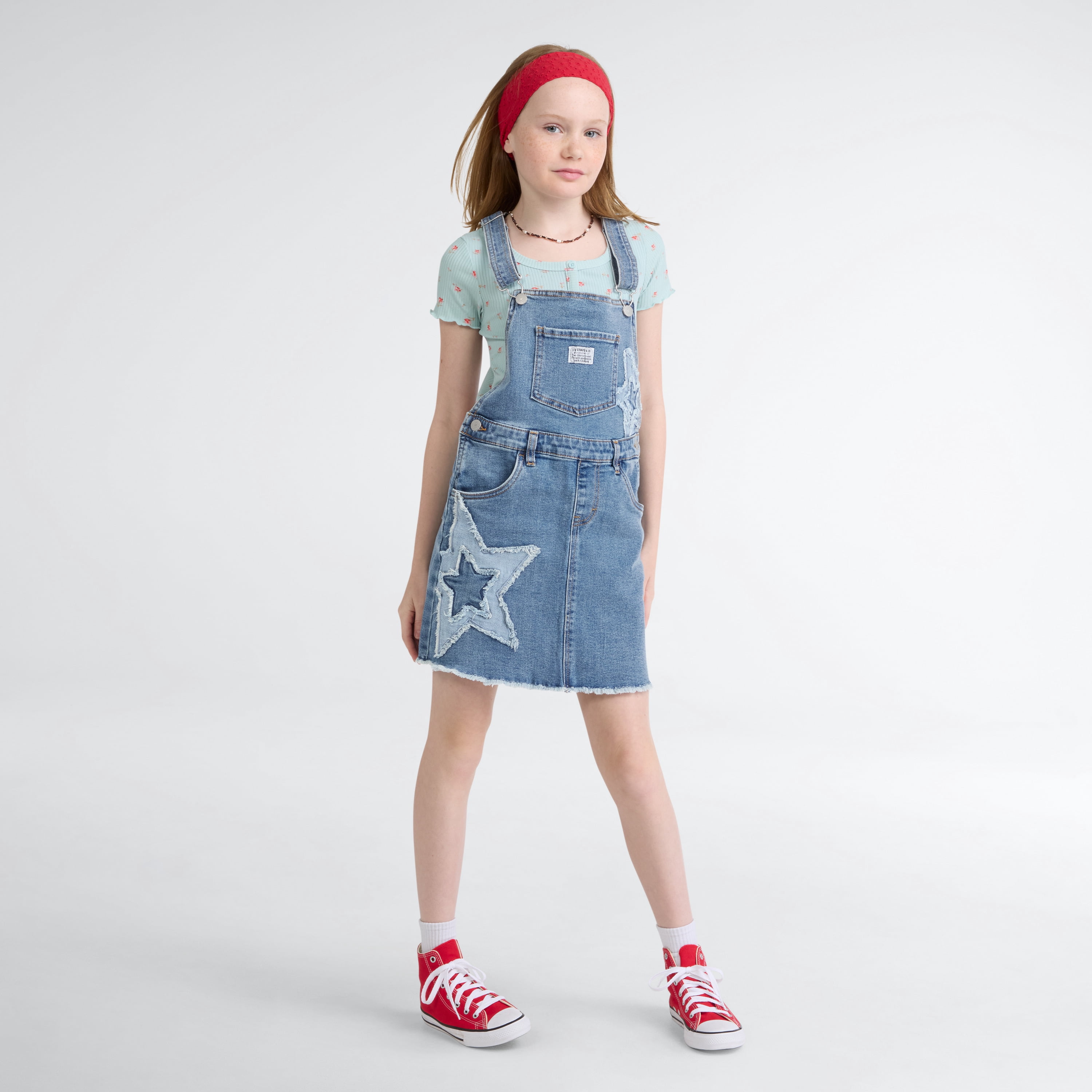 Levi's Girls Fray Edge Skirtall, Sizes 7-16