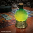 thumbnail image 3 of ENHANCE Gaming Sorcerer's Potion Light with Swirling Mystical Brew, Potion Bottle Mood Light (Green), 3 of 7