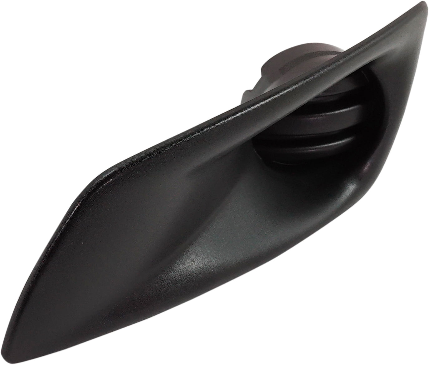 Fog Light Cover Compatible with 2008-2015 Kenworth T660 Left Driver Black