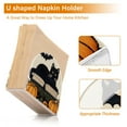 thumbnail image 5 of Yayeee Napkin Holder for Table Kitchen Paper Tissue Organization, Beige Halloween Cat, 5 of 8