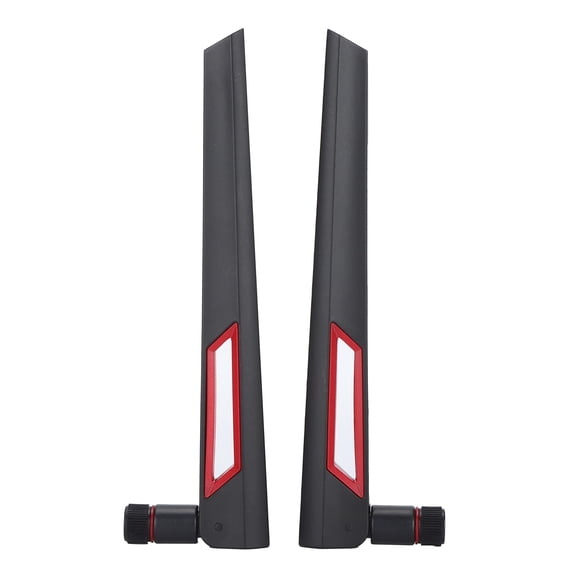 Antena WIFI de doble banda MIMO SMA NikouMX 2 uds Negro
