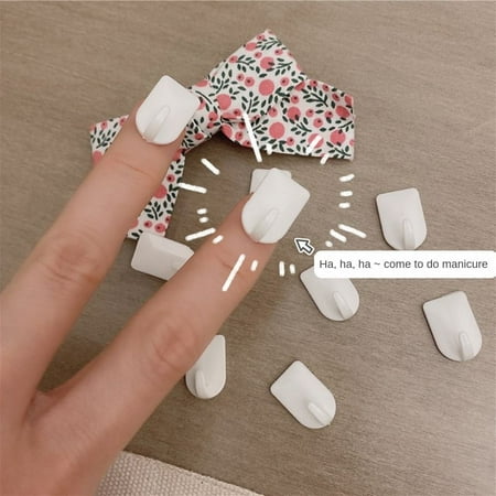 

Mini sticky hook ins minimalist white mini hook adhesive strong hook plastic hook jewelry storage artifact.