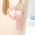 thumbnail image 3 of DESIGNICE 2Pcs Chapstick Holder Key Chain, Car Keychain for Women,Safety Keychain Rings for Car Key, 3 of 4