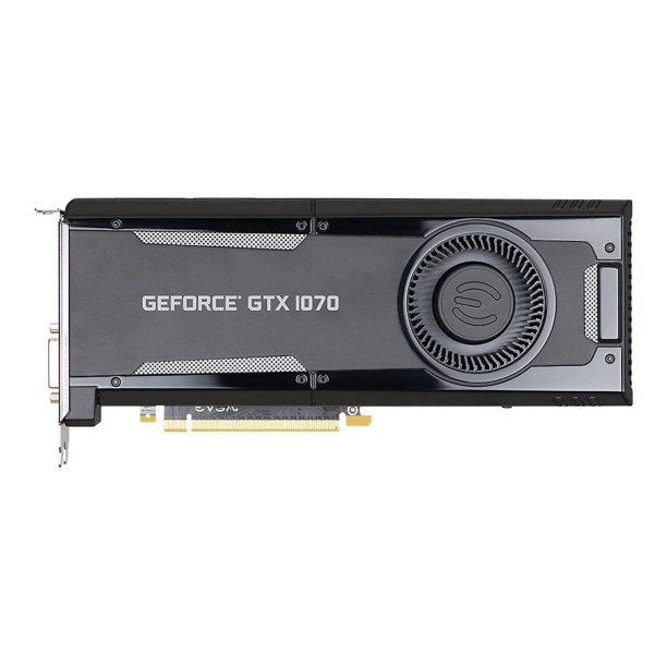EVGA GeForce GTX 1070 GAMING - Carte Graphique - GF GTX 1070 - 8 GB GDDR5 - PCIe 3.0 x16 - DVI, HDMI, 3 x DisplayPort