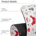 thumbnail image 4 of Yayeee Faucet Mat for Kitchen Sink 14.7" Diatomite Long Splash Guard Pad, Gray Christmas Santa, 4 of 7