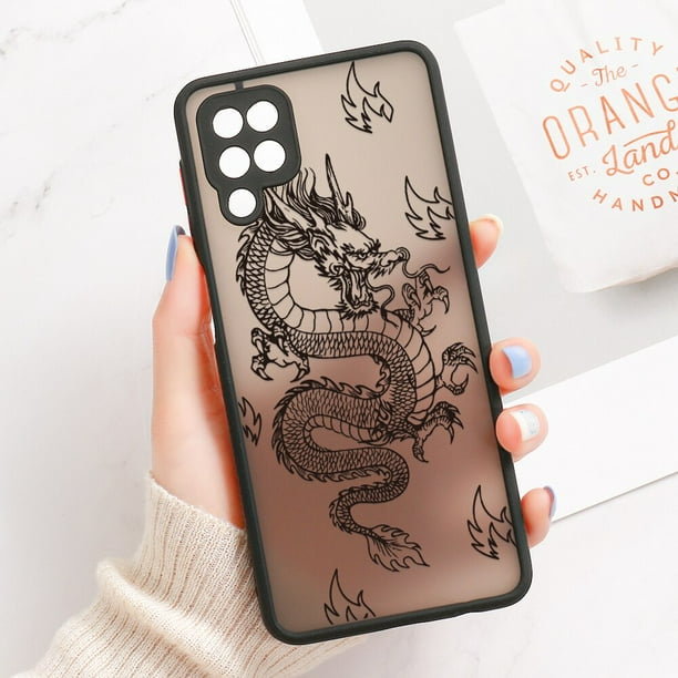 Funda mate para Samsung Galaxy A53 5G A12 A54 A34 A52 A33 A13 A22 A32 S22 Ultra S23 S21 S20 FE A50 A51 A71 A14 A73 qiuyongming unisex