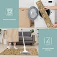 thumbnail image 6 of Brown Christmas Pattern Kitchen Rugs Sets Of 3,Kitchen Runner Rugs Non Skid Washable,Decorative Kitchen Floor Mats for Kitchen,Sink,Laundry,17"x30"+ 17"x47" + 17"x59", 6 of 6