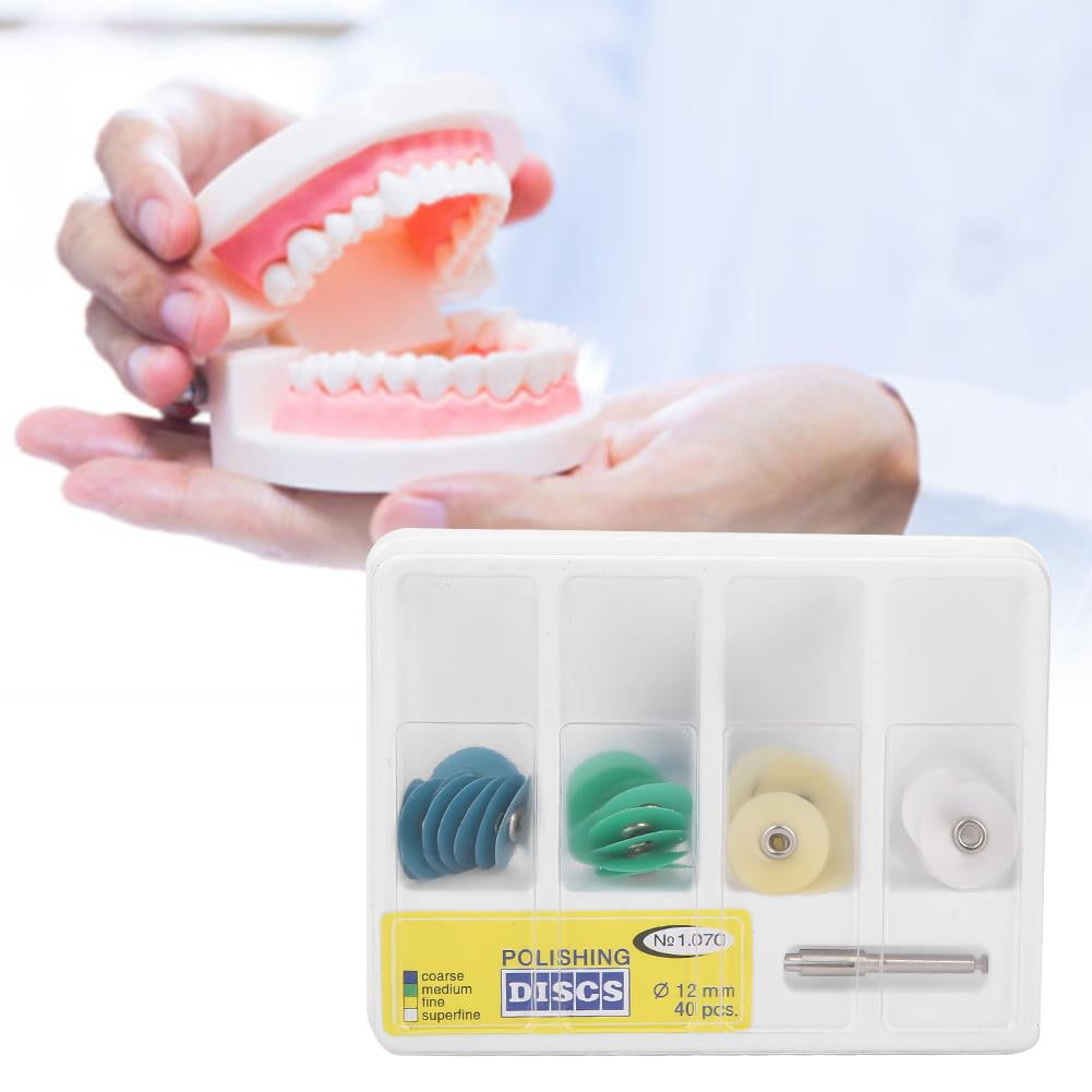 YLSHRF Dental Polishing Discs,Dental Finishing Disc,40pcs Dental