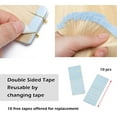 thumbnail image 2 of AmPm Hair Extensions for Women Tape In 20pcs 22 Inch 50g /Medium Brown/ Ombre 100% Remy Human Hair Balayage Rooted Hair Invisible Seamless Skin Weft Double Side Tape Hair, 2 of 7