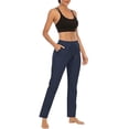 thumbnail image 6 of UDAUDU Women's Pants High Waisted Golf Athletic Pants 2026 Spring Summer Pants for Women Workout Travel Casual with Pockets Navy M, 6 of 6